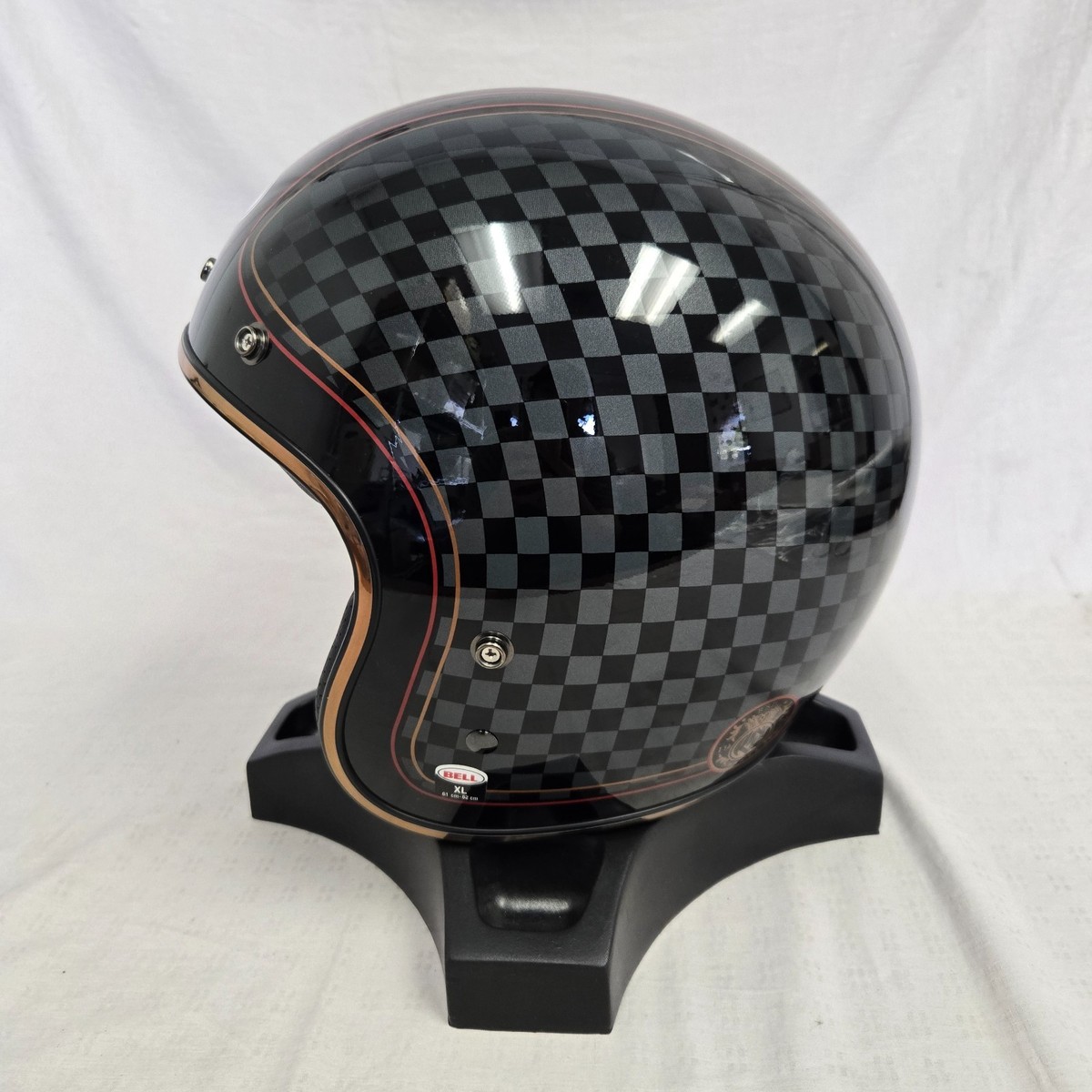 Bell Custom 500 Helmet RSD Check It Gloss Black/Gold XLarge *NEW 