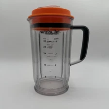 Nutribullet Replacement 32 Oz Orange Pitcher Lid NB50200OR