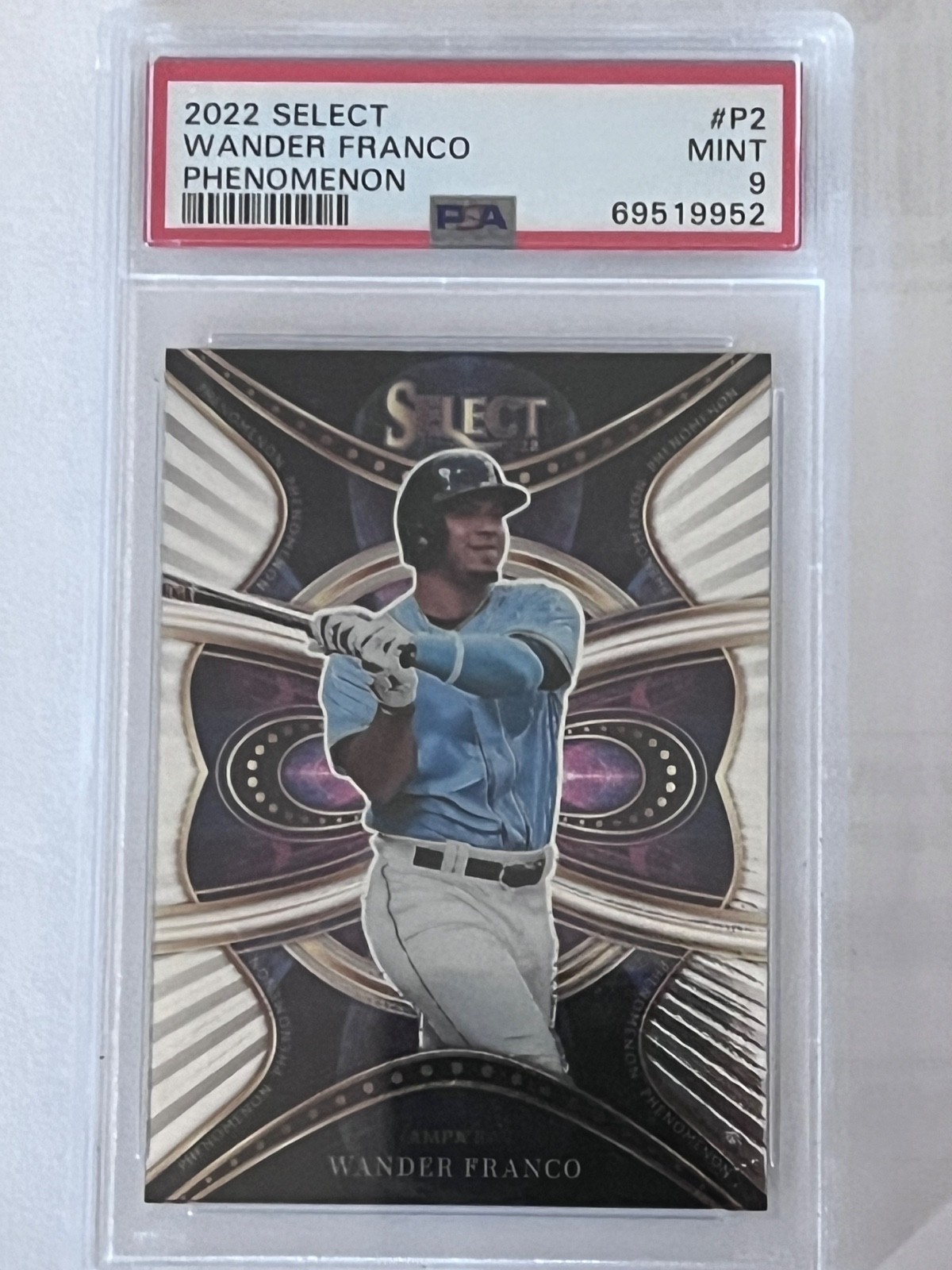 2022 Panini Select #P2 Wander Franco (Phenomenon Insert) Rookie Card