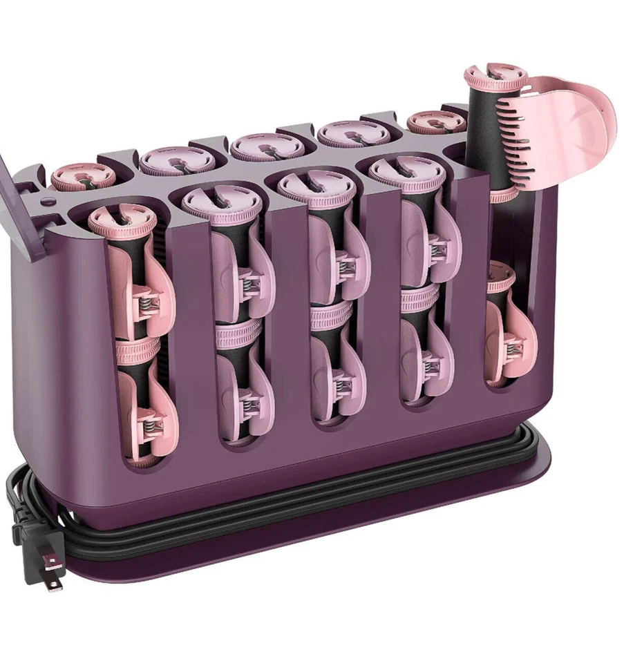 Remington T Studio H9102 Thermaluxe Ceramic Hair Setter, Hair Rollers - Purple🚀 - Image 2 of 3