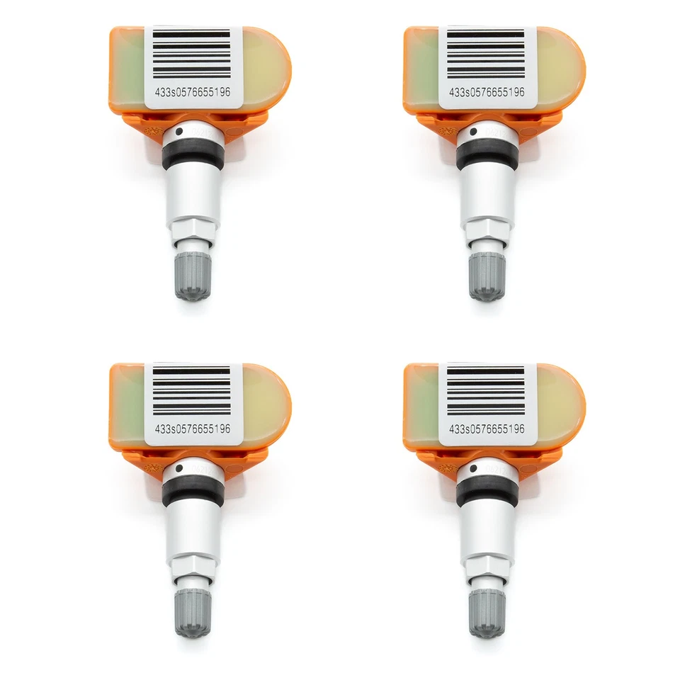 4x VW Tire Pressure Sensor Silver TPMS TMPS 433 MHz VW Porsche Audi 5Q0907275F NEW - Image 2 of 4