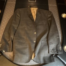 Peter Millar Men s Gray Check Tweed Wool Blazer 42R Made in Canada