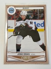 2024-25 Upper Deck Series 2 Josh Doan RC O-Pee-Chee Glossy Utah #OPC-44