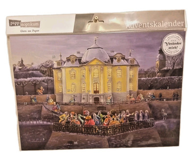 Adventskalender mit Bildern  A3 Motiv Winterball im Rokokoschloss (Dornburg)