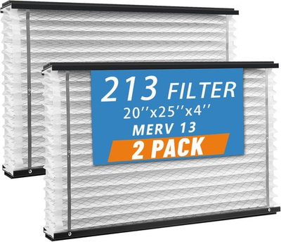 #ad #ad 2 Pack 213 Replacement Filter for AprilAire Whole House Air Purifiers MERV 13 $46.89