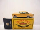 1958 MOKO Lesney Matchbox No.22 'VAUXHALL CRESTA' in GOLD-w/C-box---see photos &