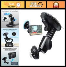 Universal Windshield Suction Mount for Backup Camera - 5kg Capacity, 360 Adjust