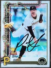 Topps Holiday Paul Skenes Autograph Card Auto COA