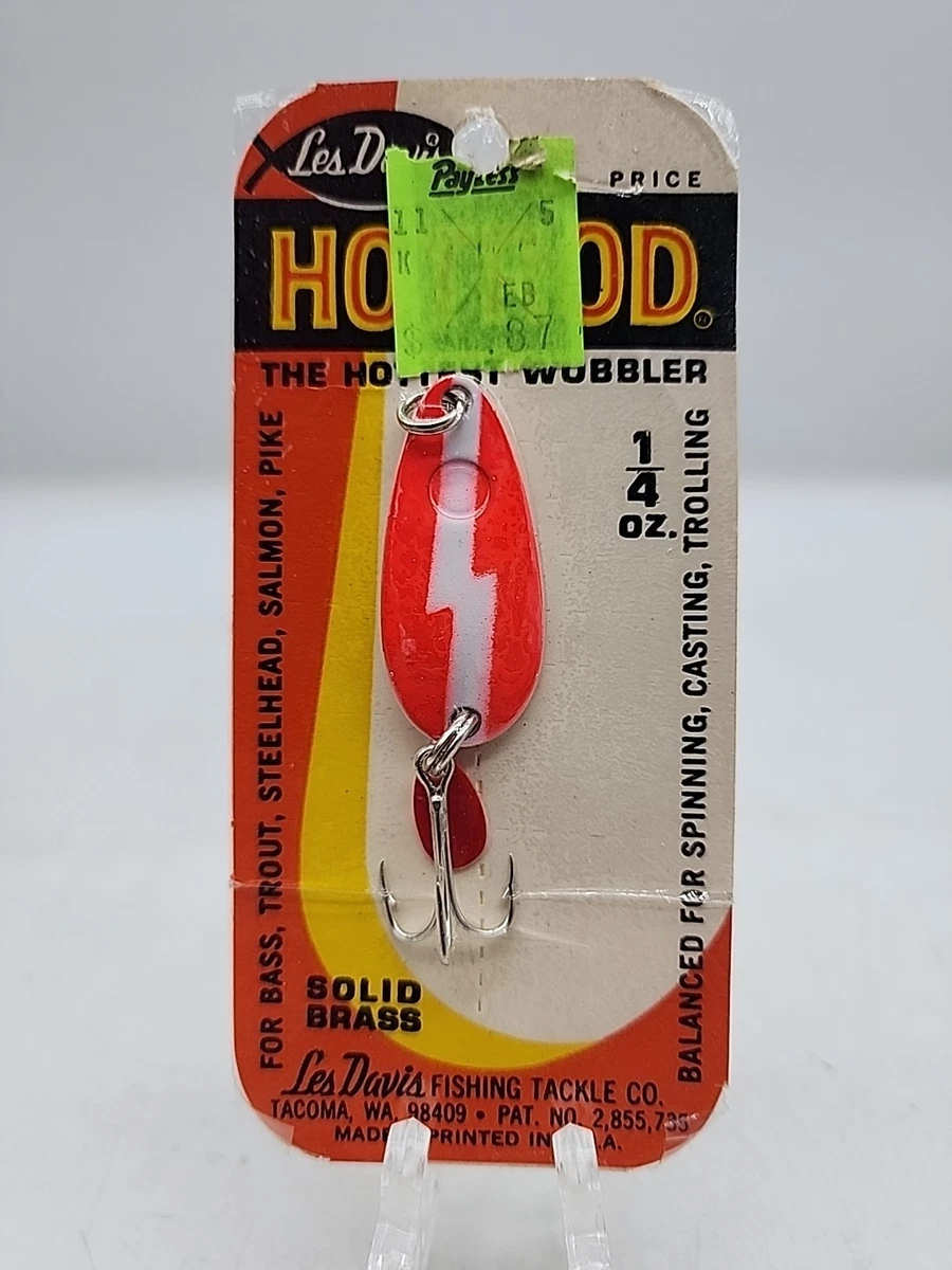 Leurre De Pêche Vintage Les Davis Cutplug #3 - Pour Saumon - USA