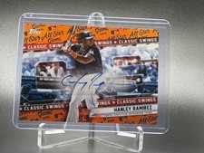 2025 Topps All-Star Game Hanley  Ramirez Classic Swings Orange Foil /25 Marlins