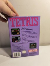 Tetris NES Nintendo Entertainment System, 1989 Manual And Box Included