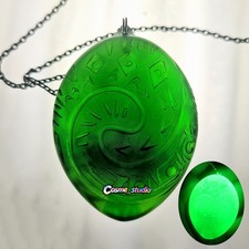 Collar Princesa Moana Película Anime Unisex Corazón de Te Fiti Luminoso Colgante