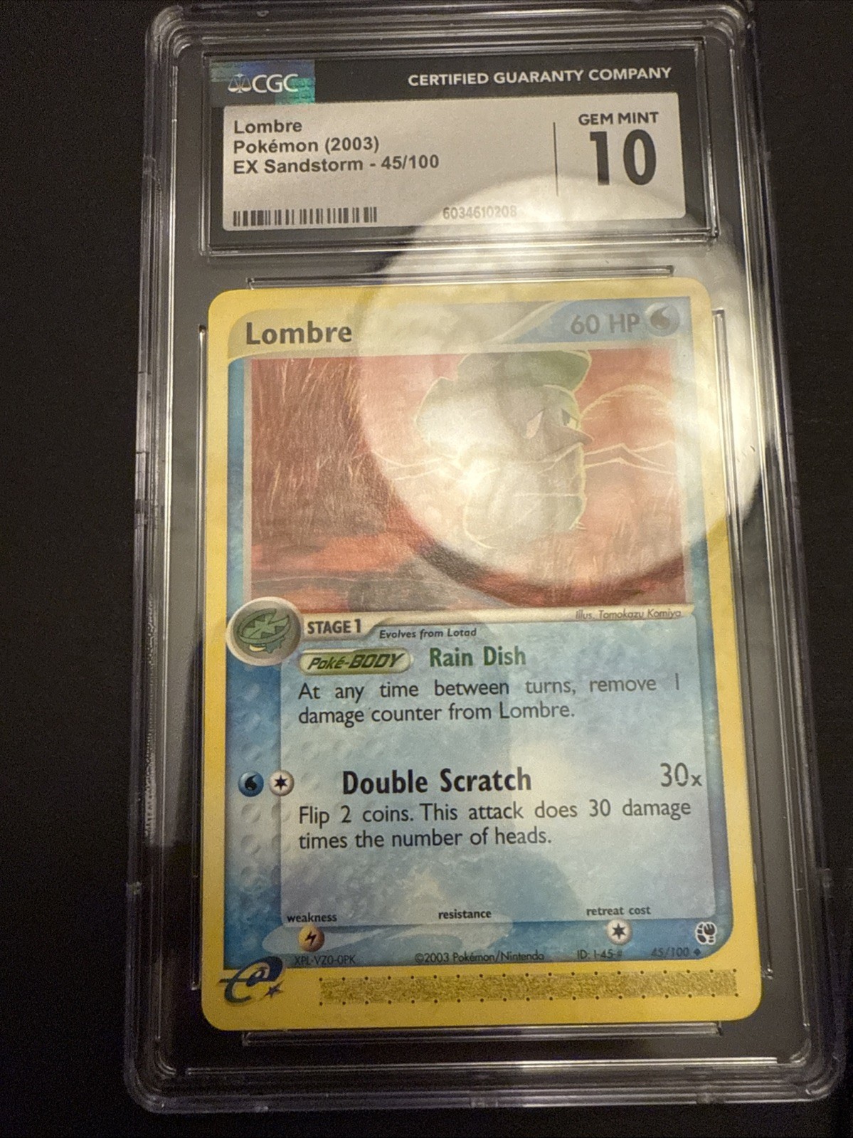 Lombre 45/100 Sandstorm Regular Gem Mint 10