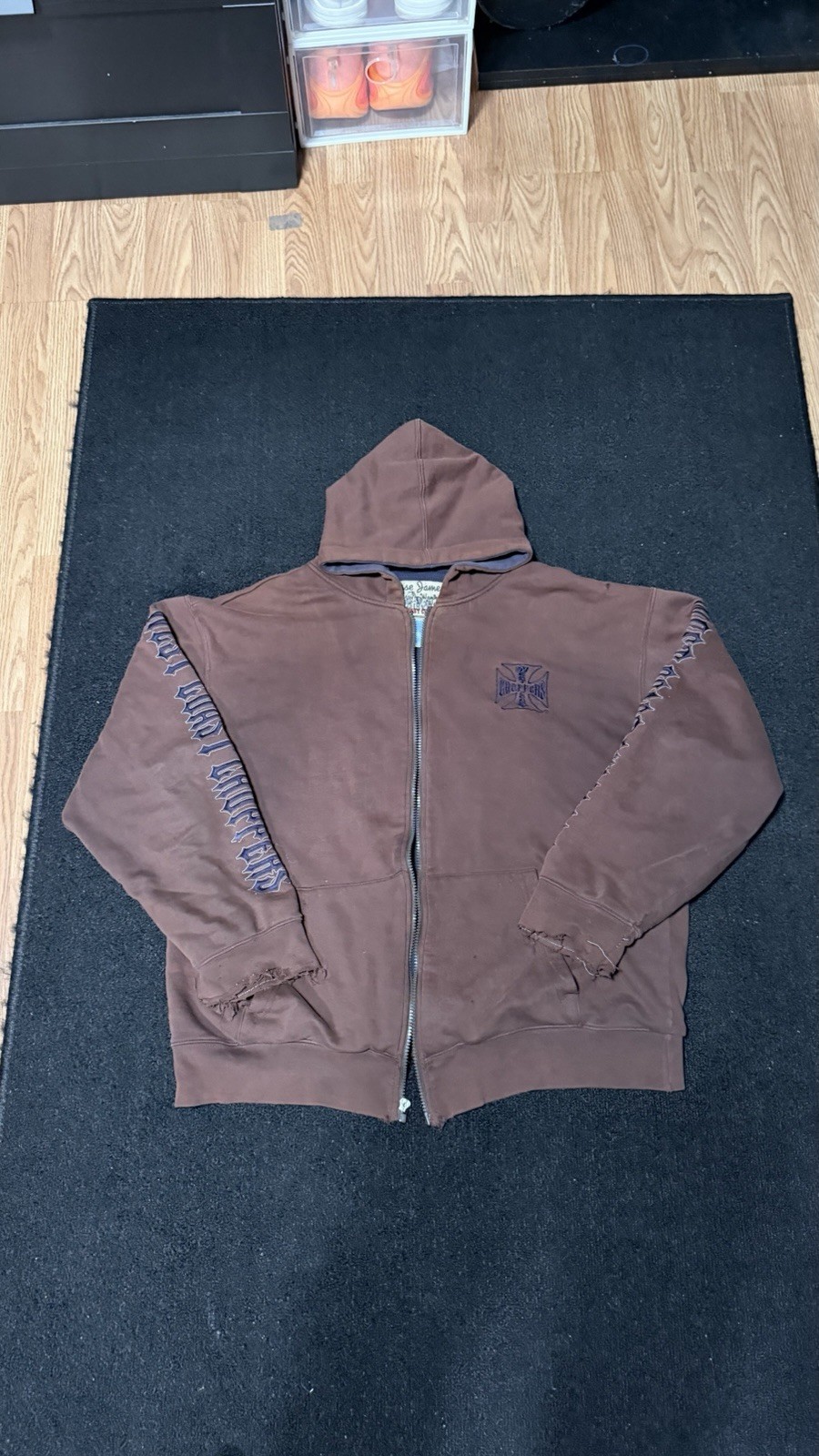 VTG West Coast Choppers Zip Hoodie “Jesse James”