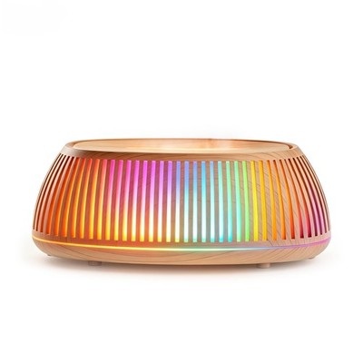 Flame Essential Oil Diffuser 150ml, Ultrasonic Aromatherapy Diffuser with 7 Colo
