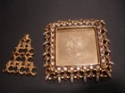 JAY STRONGWATER Bejeweled Rhinestone & Enamel With Stand Gold READ!