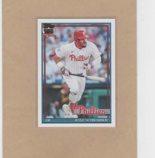 2026 Topps - Kyle Schwarber #T91-5 35th Anniversary Philadelphia Phillies