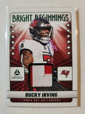 2025 Luminance Football Bucky Irving Bright Beginnings 2 Color Patch 16/25 Bucs
