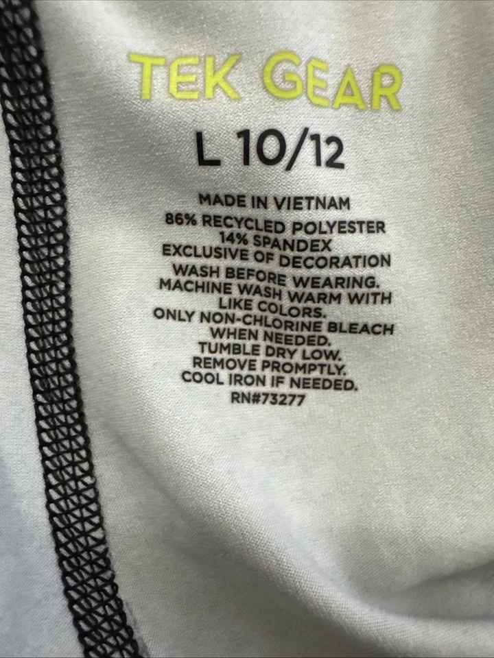 Tek Gear Athletic Oufit Niñas Talla Grande y XL 10/12 14/16 Foto 4 de 4