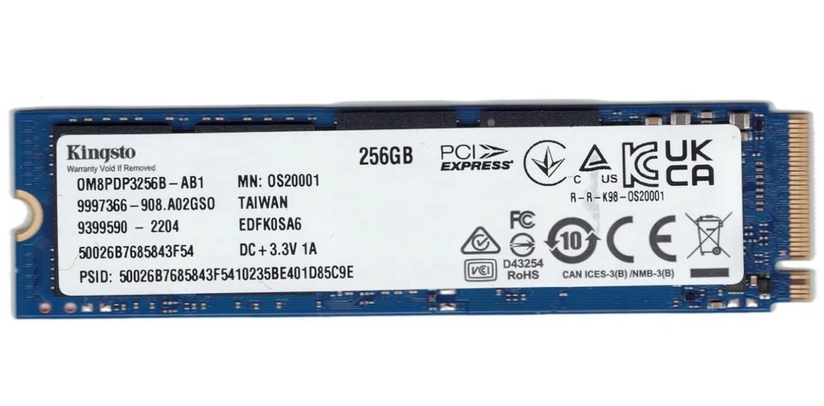 Kingston M.2 Interface 256 GB Solid State Drives for sale | eBay