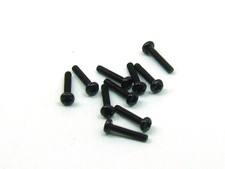Schrauben M2 x 10mm Zylinder Phillips Stahl Zink Schwarz