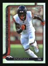 2025 Topps Chrome #92 Evan Engram Refractor
