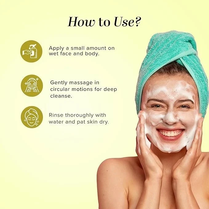 Jabón facial Khadi Neem & Tea Tree 210 ml limpiador herbal control de aceite de acné todo tipo Foto 4 de 4