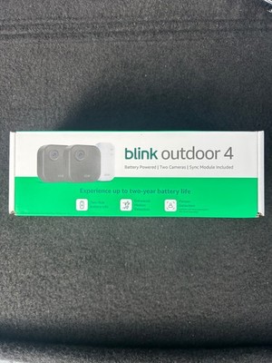 Blink Outdoor 4 Sync Module Core HD Smart Security Wireless - 2 Camera System
