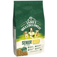 2 X 2kg Senior Lamb & Rice James Wellbeloved Dry Dog Food