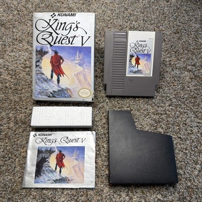 King s Quest V Nintendo Cib Tested Authentic Game Box And Manual