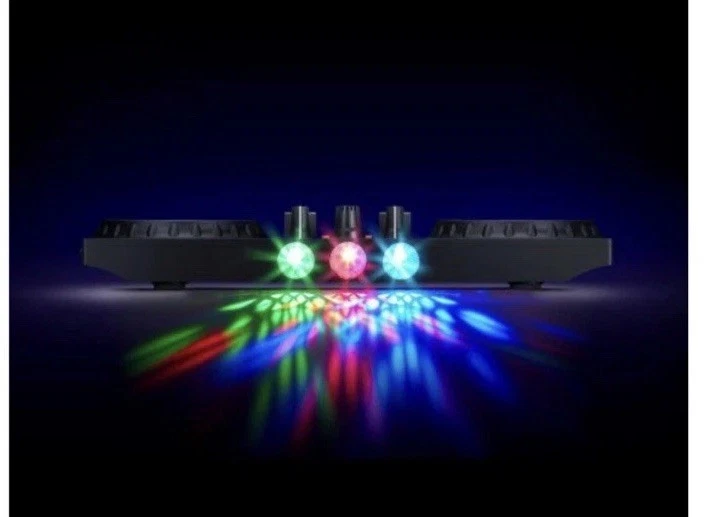 Numark Party Mix II USB 2-DECK-CONTROLLER - DJ Controller, Schwarz - Bild 3 von 4