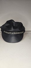 Vintage Harley Davidson Leather Captain Hat B...
