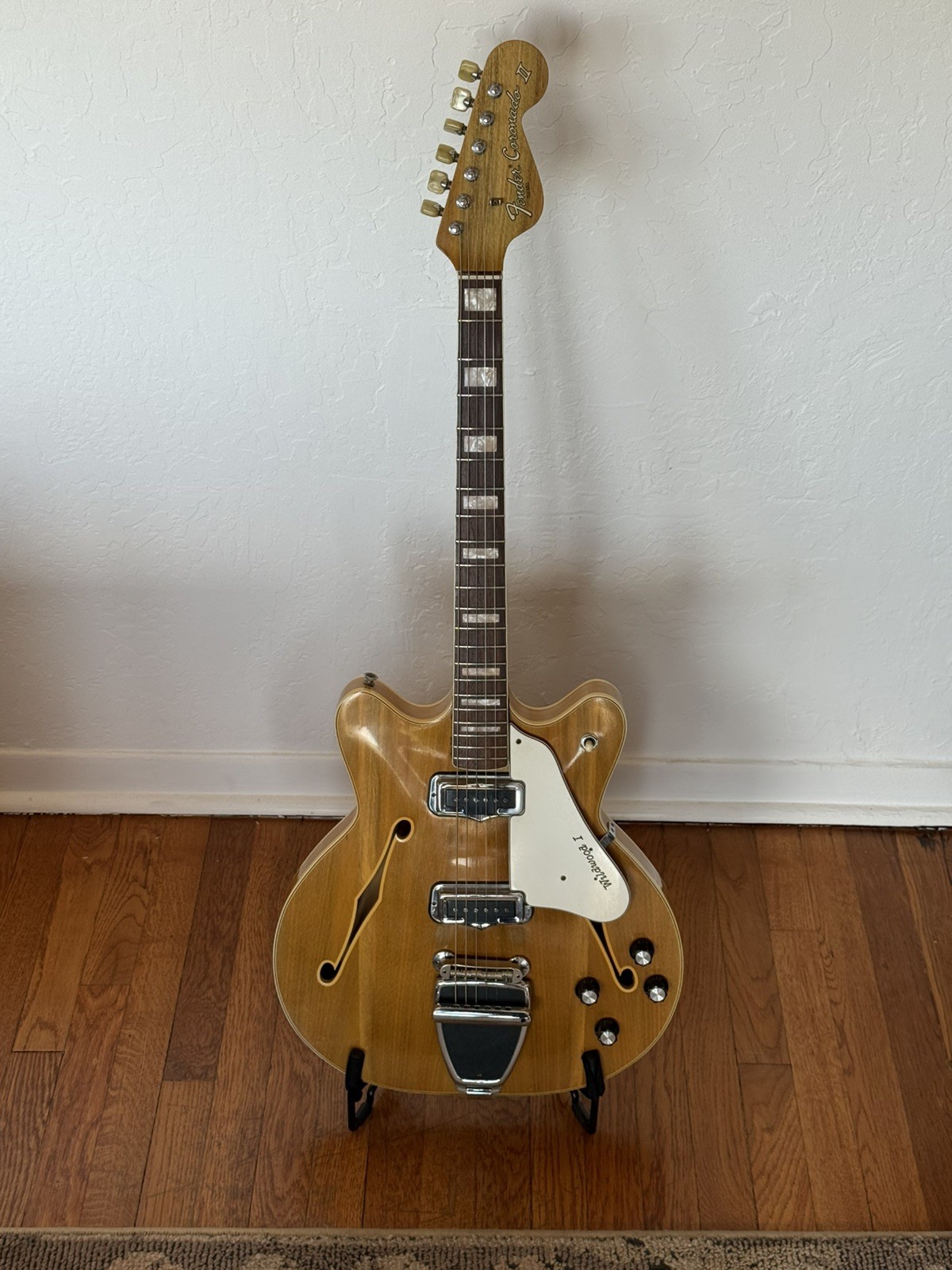1968-69 Fender Coronado II Wildwood I Hollow Body Electric Guitar