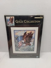 Dimensions Gold Collection Cross Stitch Flight of Freedom 35077 R. Manning 2002