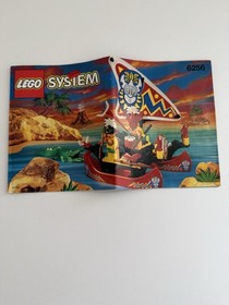 LEGO Pirates: Islanders Set 6256 & 6262. Both complete w/ manual and box