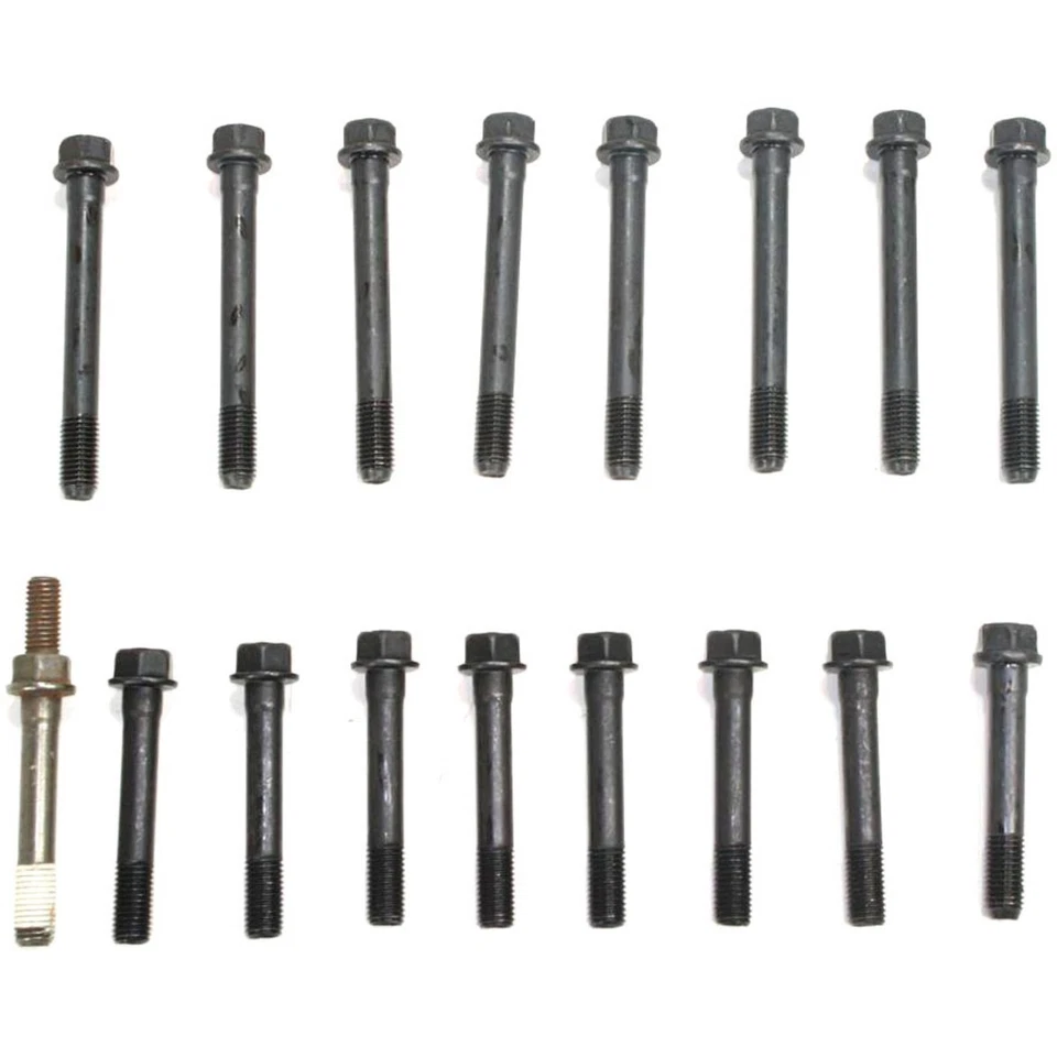 Juego de 17 pernos de culata Felpro ES 72857 para camioneta Chevy Olds S10 S15 GMC Foto 4 de 4