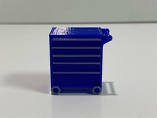 Slot Car Trackside Scenery Roller Tool Chest Small Blue 1:32 Scale WASP