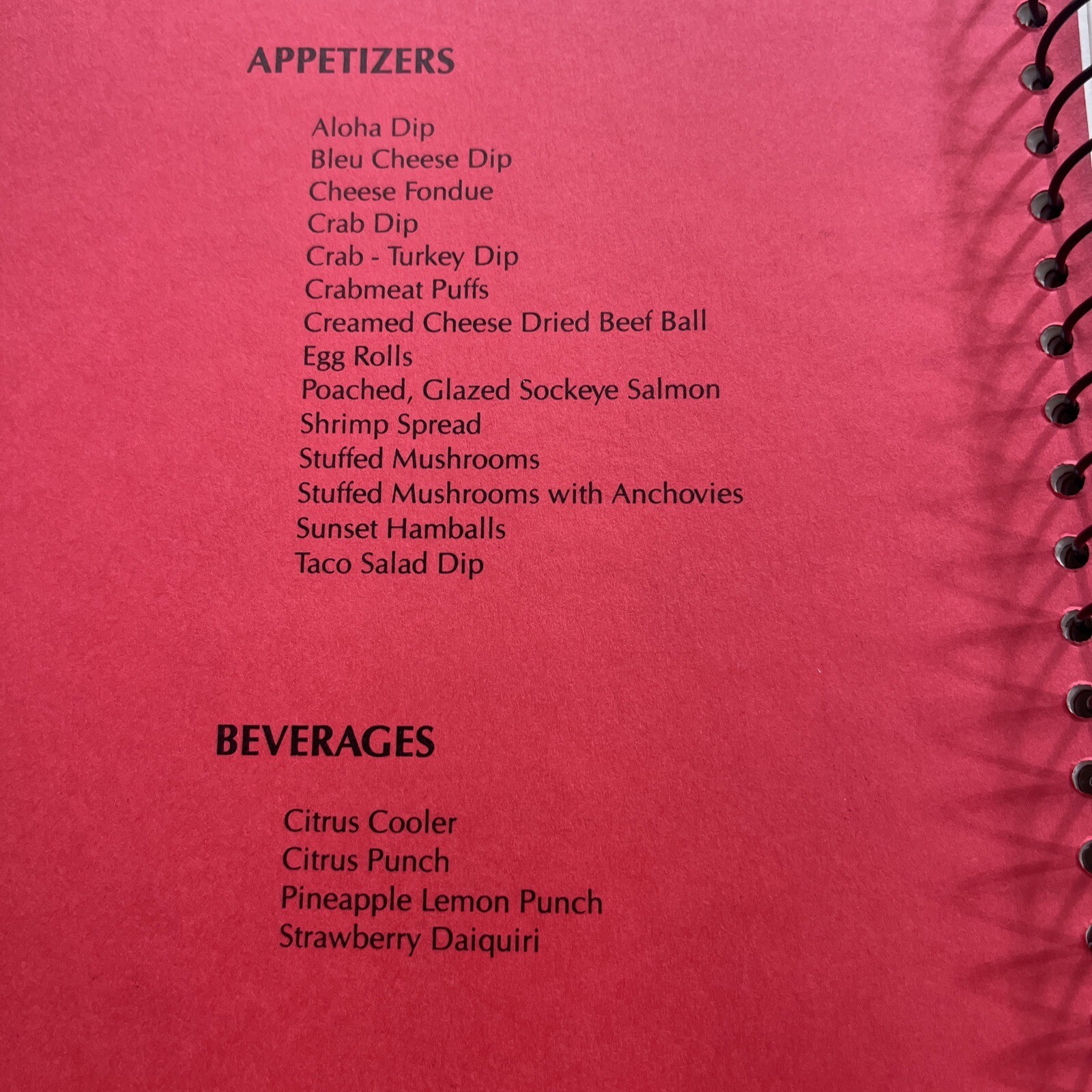 Vtg Cookbook Mitchell SD Sur Dakota Hospital Catholic Church Étnico