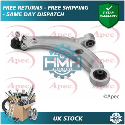 Fits Peugeot 5008 2016- Track Control Arm Front Left Lower Poppy #1 9820081380