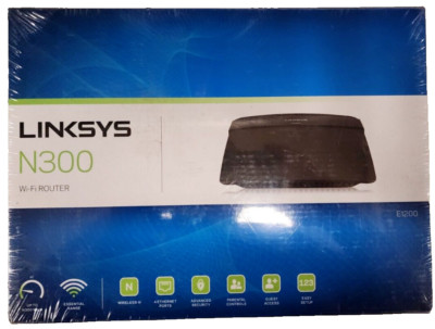 Linksys E1200 300 Mbps 4-Port 10/100 Wireless N Router
