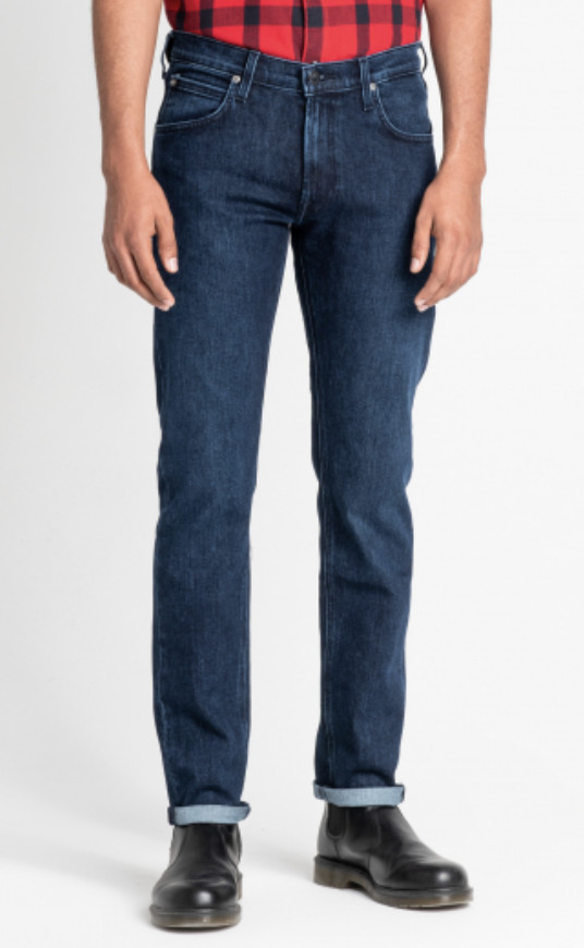 Mens Daren Regular Slim Fit 'dark Blue Wood'  Factory Second