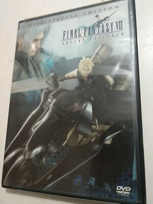 Final Fantasy VII: Advent Children (DVD, 2006, 2-Disc Set) 3D Animation