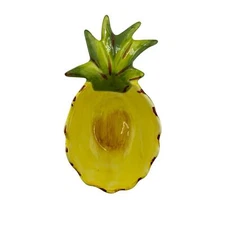 Delightful Tika Home Pineapple Dip Salsa Ceramic Bowl 