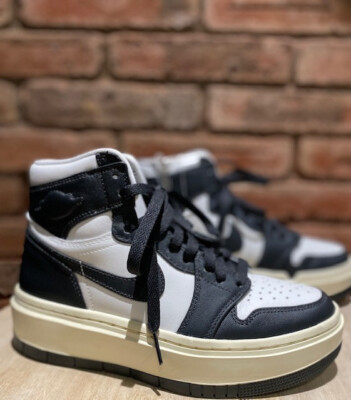 Air Jordan 1 Elevate High Women's Shoes ''White/Black'  Nike Gr. 36,5 Neuwertig