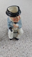 Vintage Toby Mug Artone England Man Sitting Hook Hand High Glaze 3.25 in 255
