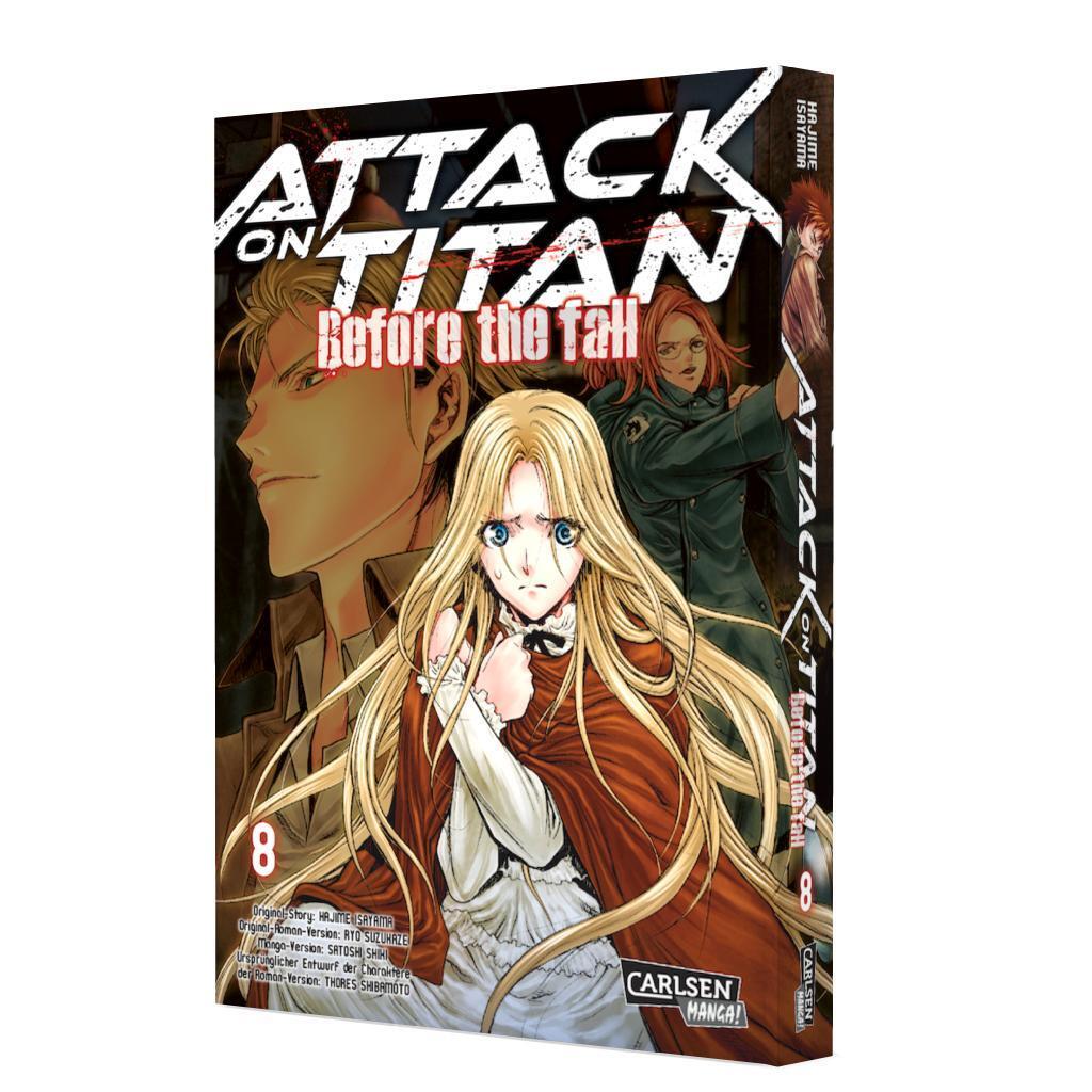 Thumbnail - Hajime Isayama / Attack On Titan - Before The Fall 8 / 9783551743770