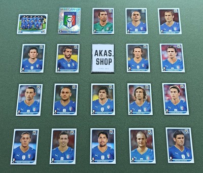 Italy Italia Team or Single FIFA World Cup South Africa 2010 PANINI Sticker