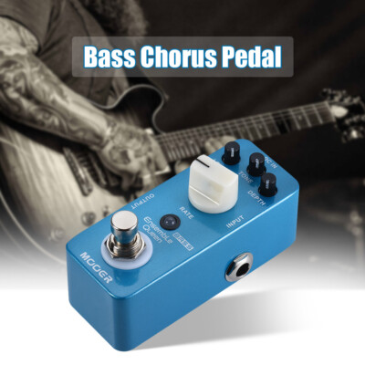 Mooer Ensemble Queen Chorus Bass Guitar Effect Pedal True Bypass Warm Smooth