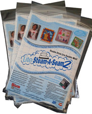 Bulk Buy: Warm Company 3-Pack Lite Steam a Seam 2 Double Stick Fusible Web 9In