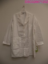 Landau 3187 Long Sleeve White Lab Coat Size XXL M1111114